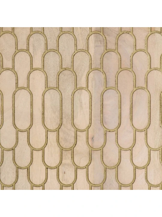 Naktinė spintelė, 50x33x60cm, mango medienos masyvas