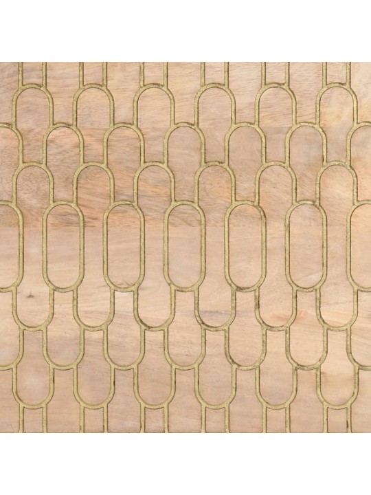 Televizoriaus spintelė, 80x33x46cm, mango medienos masyvas