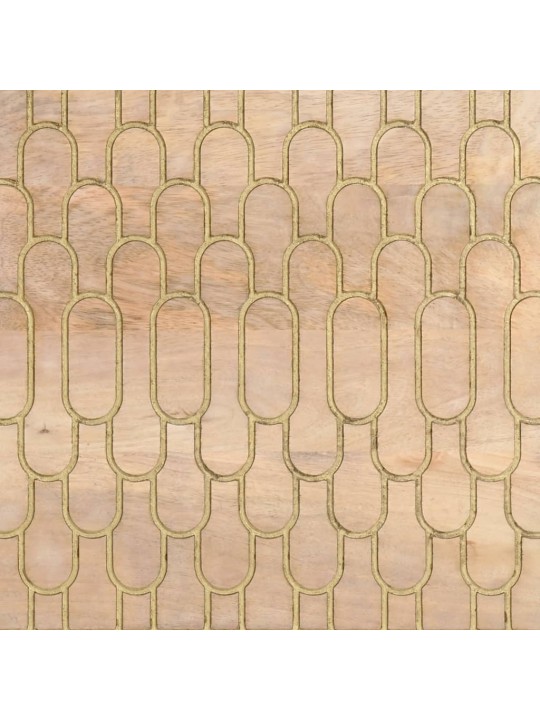 Televizoriaus spintelė, 100x33x46cm, mango medienos masyvas