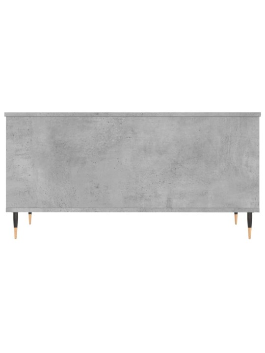 Kavos staliukas, betono pilkas, 90x44,5x45cm, apdirbta mediena