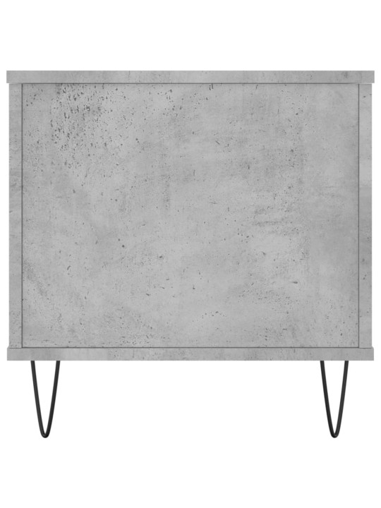 Kavos staliukas, betono pilkas, 90x44,5x45cm, apdirbta mediena