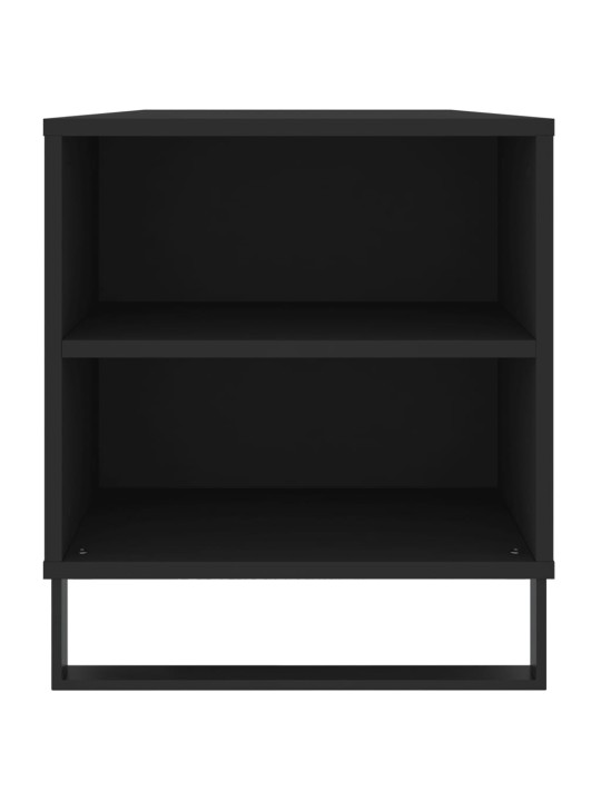 Kavos staliukas, juodas, 102x44,5x50cm, apdirbta mediena