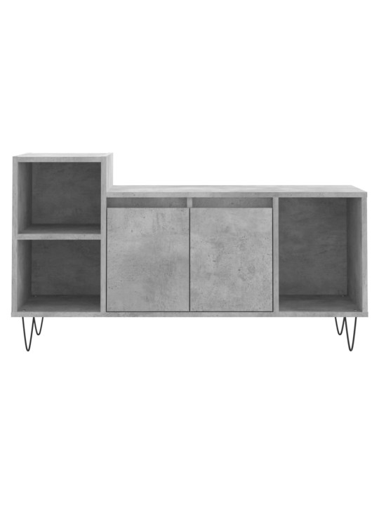 Televizoriaus spintelė, betono pilka, 100x35x55cm, mediena