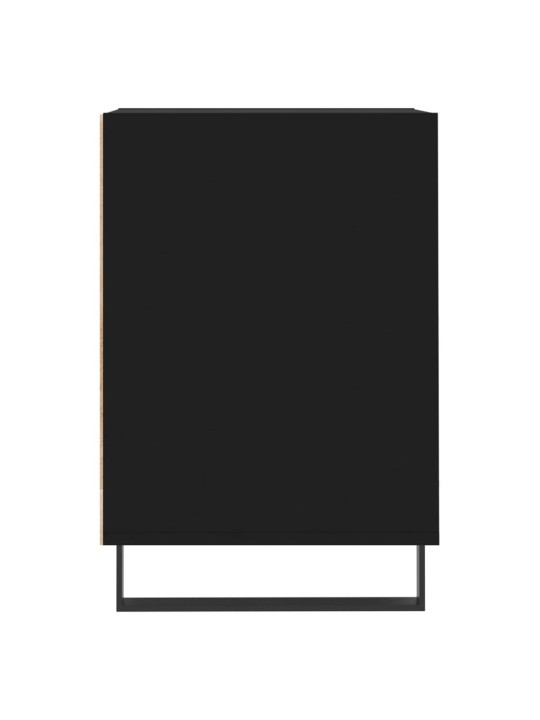 Televizoriaus spintelė, juodos spalvos, 100x35x55cm, mediena