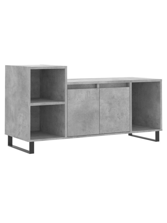 Televizoriaus spintelė, betono pilka, 100x35x55cm, mediena
