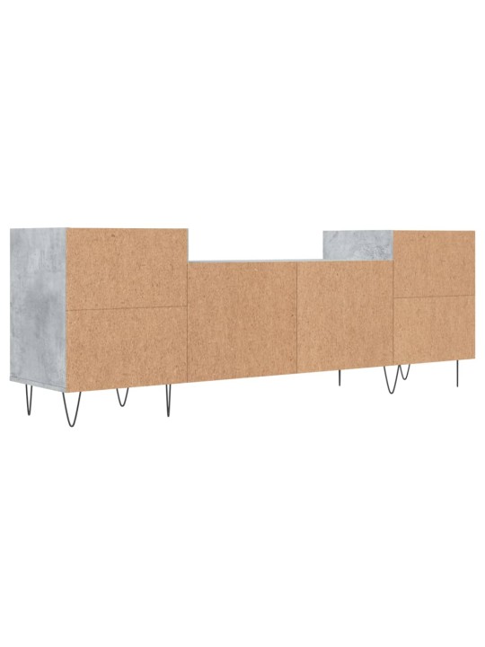 Televizoriaus spintelė, betono pilka, 160x35x55cm, mediena