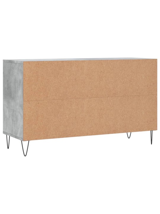 Spintelė batams, betono pilka, 102x36x60cm, apdirbta mediena