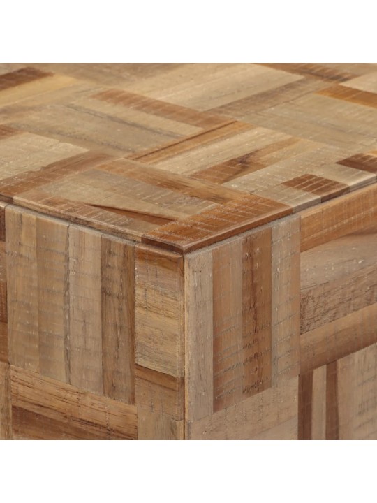 Konsolinis staliukas, 110x34x80cm, perdirbta tikmedžio mediena