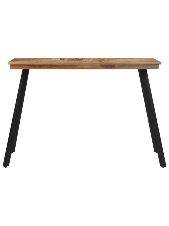Valgomojo stalas, 120x62x76cm, tikmedžio medienos masyvas