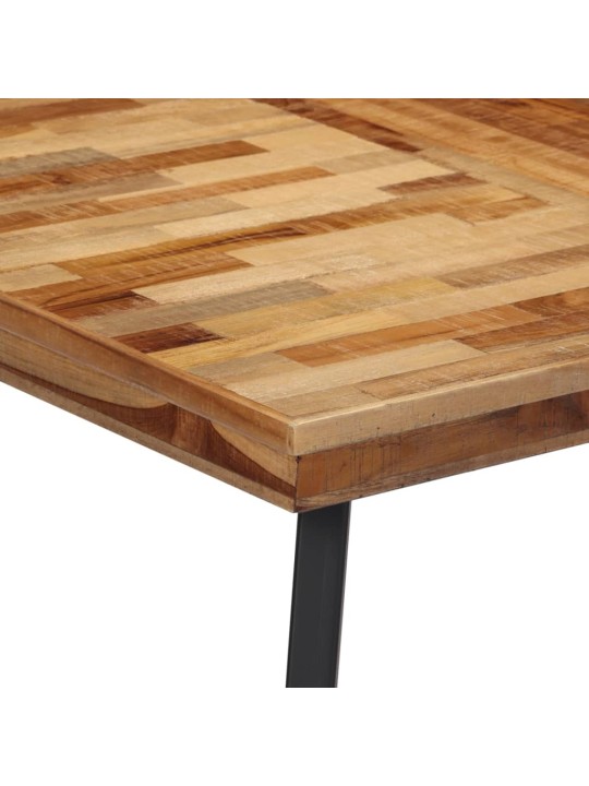 Valgomojo stalas, 120x62x76cm, tikmedžio medienos masyvas