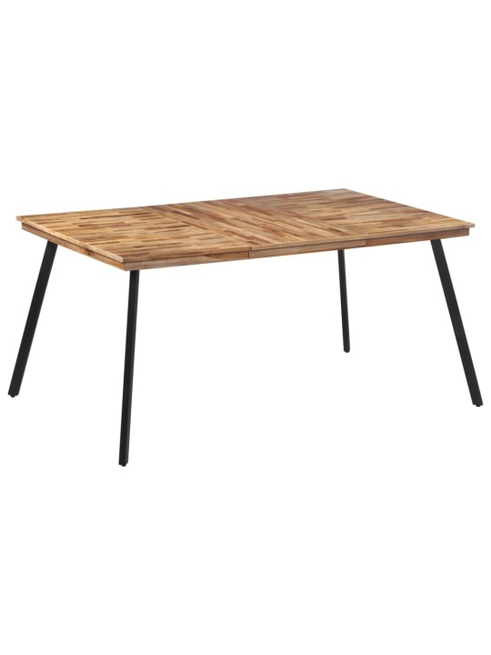 Valgomojo stalas, 169x98,5x76cm, tikmedžio medienos masyvas