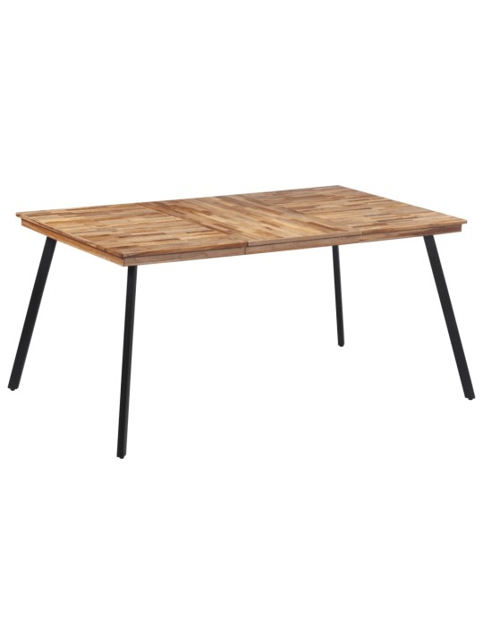 Valgomojo stalas, 169x98,5x76cm, tikmedžio medienos masyvas