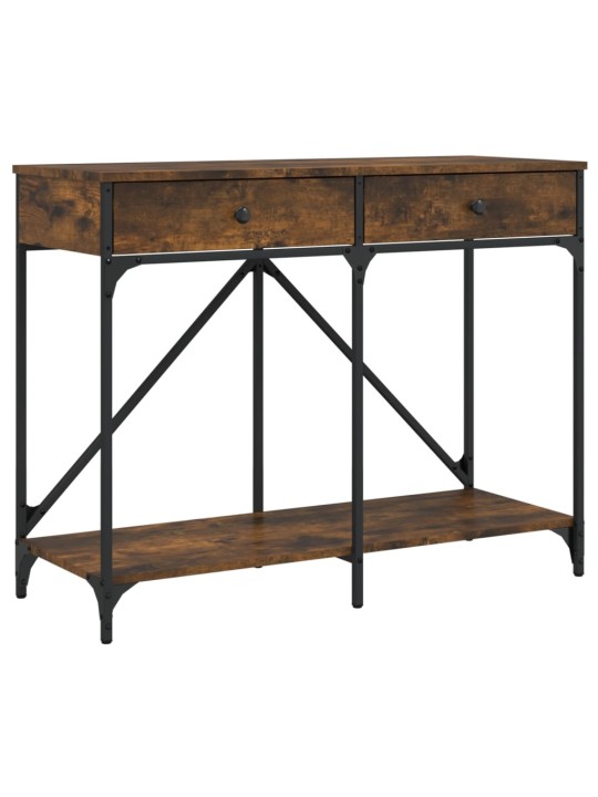 Konsolinis staliukas, dūminio ąžuolo, 100x39x78,5cm, mediena
