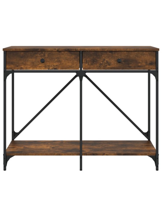 Konsolinis staliukas, dūminio ąžuolo, 100x39x78,5cm, mediena