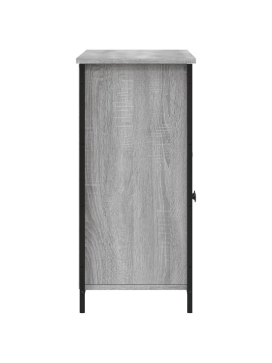 Šoninė spintelė, pilka ąžuolo, 100x35x75cm, apdirbta mediena