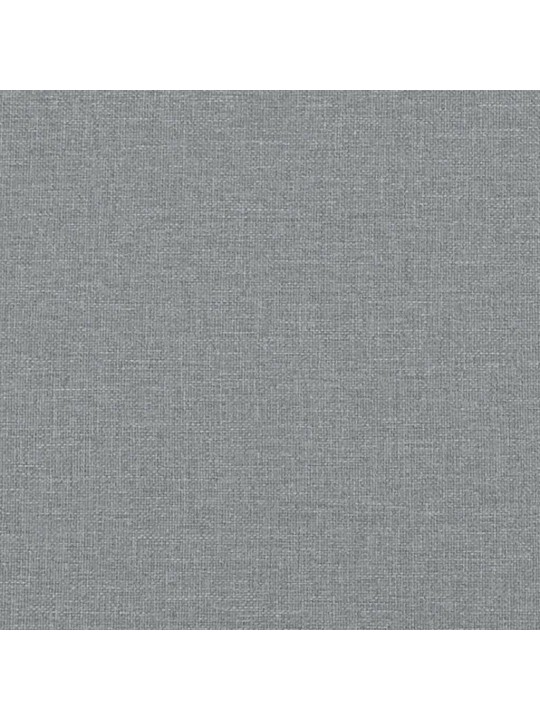 Trivietė sofa, šviesiai pilkos spalvos, 180cm, audinys