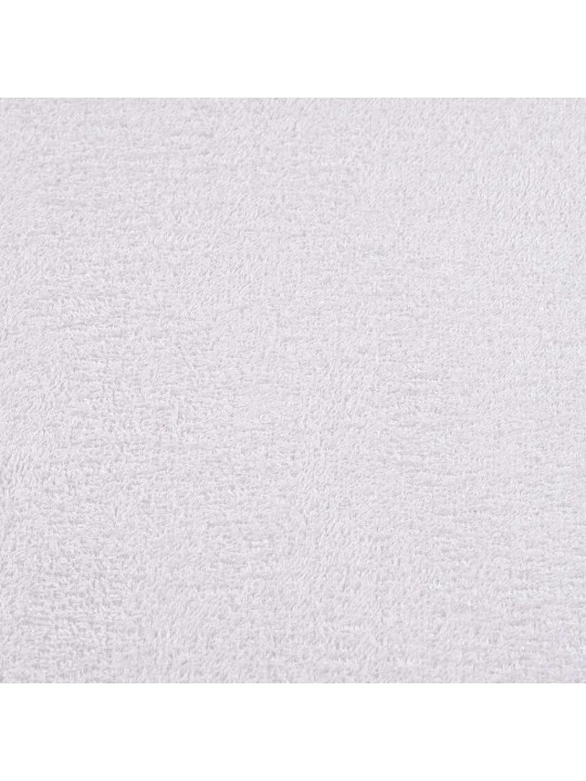 Saunos rankšluosčiai, 10vnt., balti, 80x200 cm, medvilnė