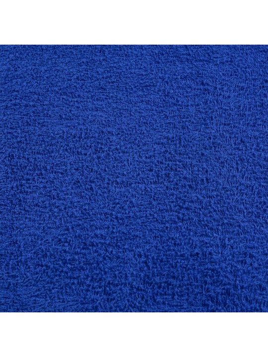 Saunos rankšluosčiai, 2vnt., mėlyni, 80x200 cm, medvilnė