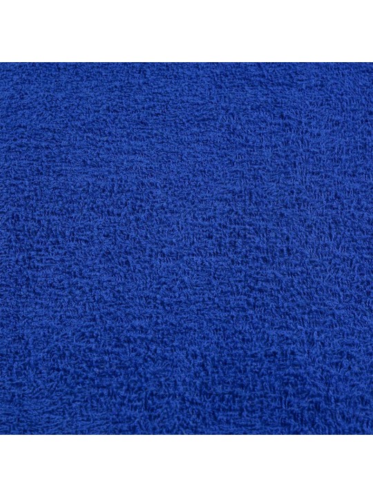 Saunos rankšluosčiai, 4vnt., mėlyni, 80x200 cm, medvilnė