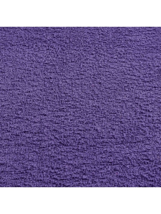 Saunos rankšluosčiai, 2vnt., violetiniai, 80x200 cm, medvilnė