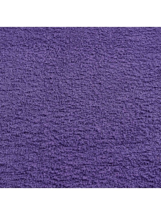 Saunos rankšluosčiai, 4vnt., violetiniai, 80x200 cm, medvilnė