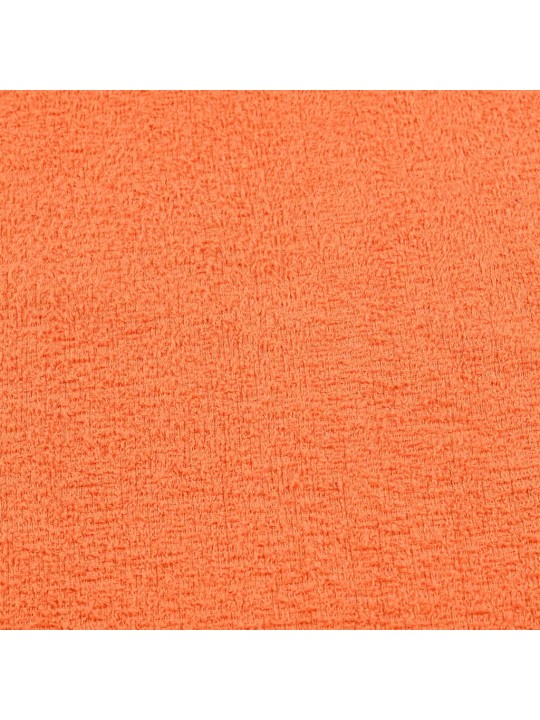 Saunos rankšluosčiai, 4vnt., oranžiniai, 80x200 cm, medvilnė