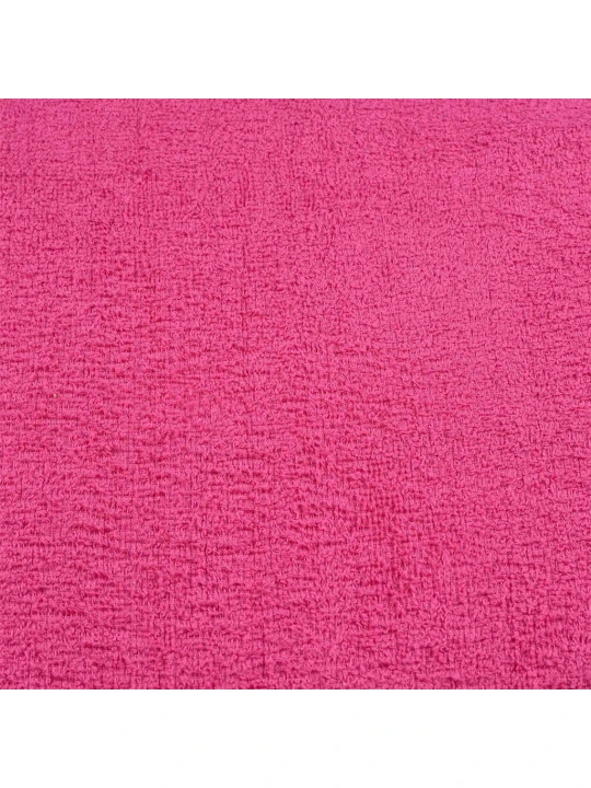 Rankšluosčiai, 2vnt., rožiniai, 100x200 cm, medvilnė, 360g/m²