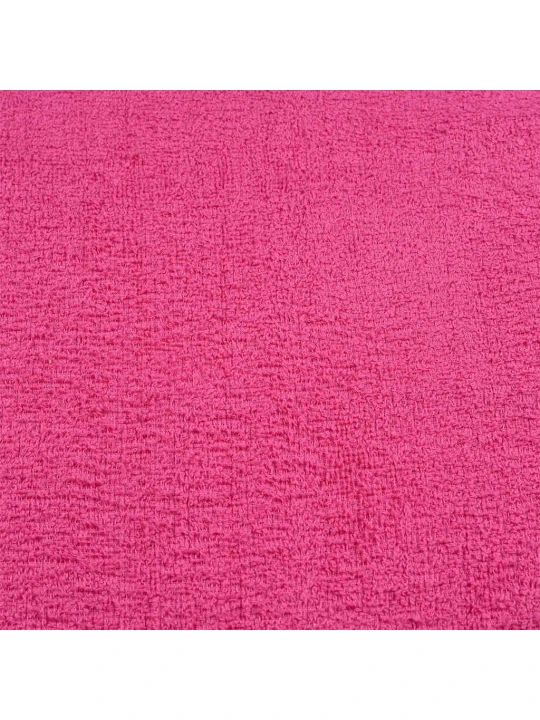 Rankšluosčiai, 4vnt., rožiniai, 100x200 cm, medvilnė, 360g/m²