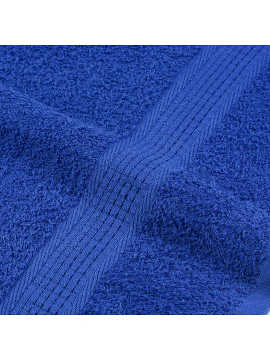 Rankšluosčių rinkinys, 8vnt., mėlyni, 100% medvilnė, 360g/m²