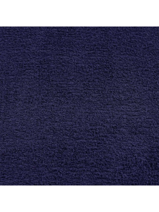 Rankšluosčių rinkinys, 8vnt., mėlyni, 100% medvilnė, 360g/m²
