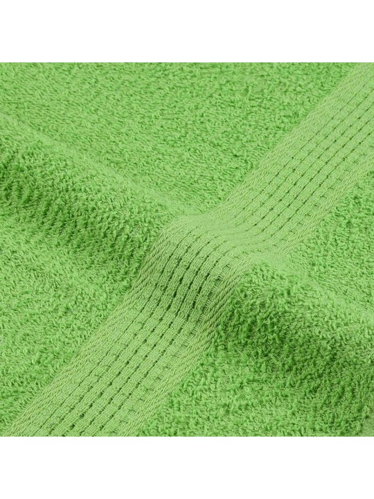 Rankšluosčių rinkinys, 8vnt., žali, 100% medvilnė, 360g/m²