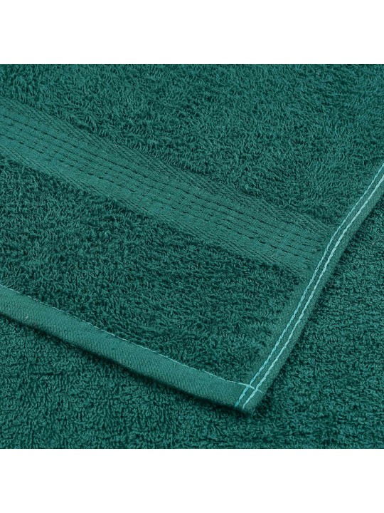 Rankšluosčių rinkinys, 8vnt., žali, 100% medvilnė, 360g/m²