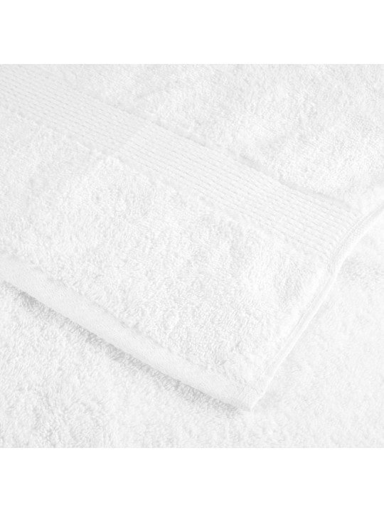 Svečių rankšluosčiai SOLUND, 50vnt., balti, 30x50 cm, 600g/m²