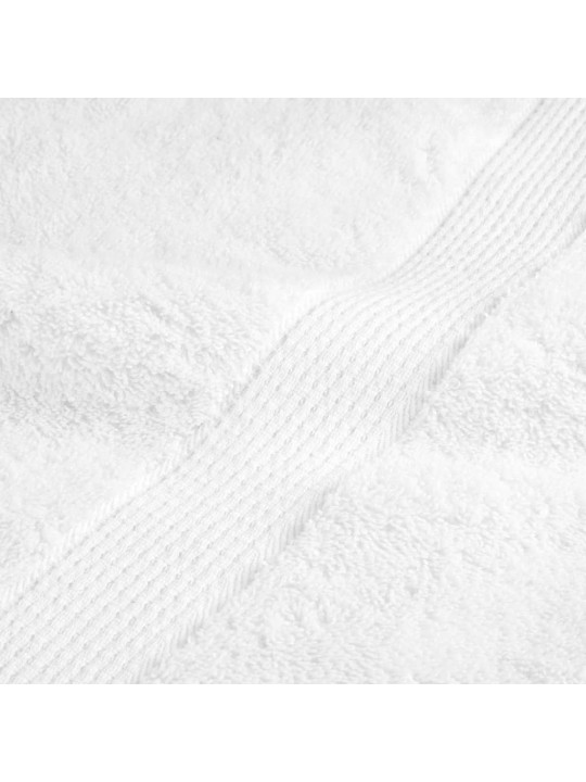 Vonios rankšluosčiai SOLUND, 10vnt., balti, 100x150cm, 600g/m²