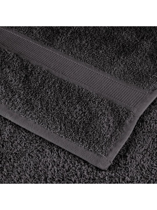 Pirties rankšluosčiai SOLUND, 25vnt. antracito 80x200cm 600g/m²