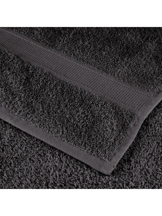 Pirties rankšluosčiai SOLUND, 25vnt. antracito 80x200cm 600g/m²