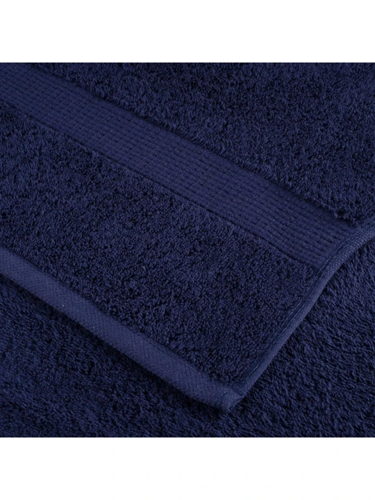 Rankšluosčiai SOLUND, 2vnt., tamsiai mėlyni, 100x200cm, 600g/m²