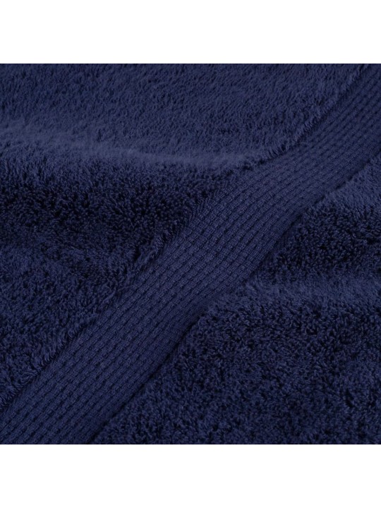 Rankšluosčiai SOLUND, 2vnt., tamsiai mėlyni, 100x200cm, 600g/m²