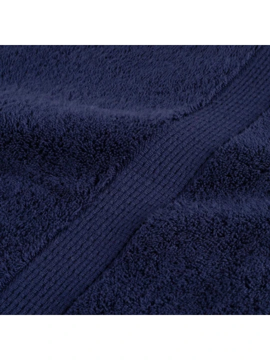 Rankšluosčiai SOLUND, 2vnt., tamsiai mėlyni, 100x200cm, 600g/m²