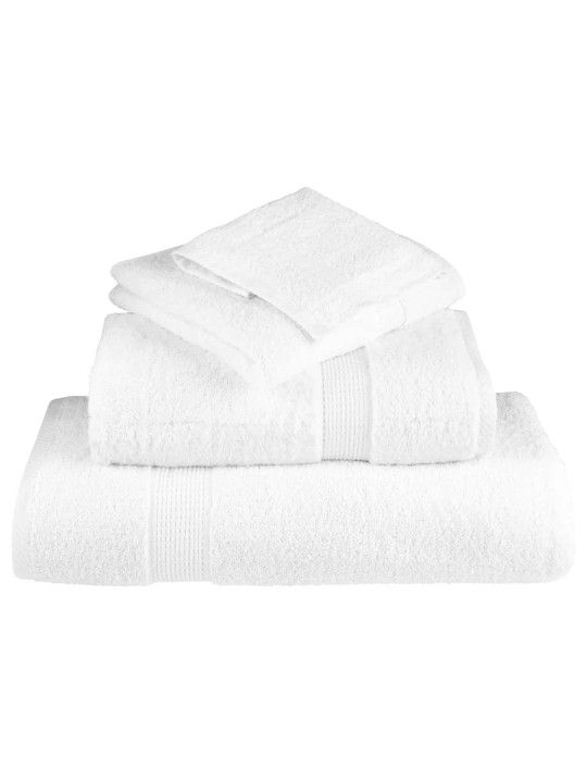 Rankšluosčių rinkinys SOLUND, 8vnt., balti, 600g/m²