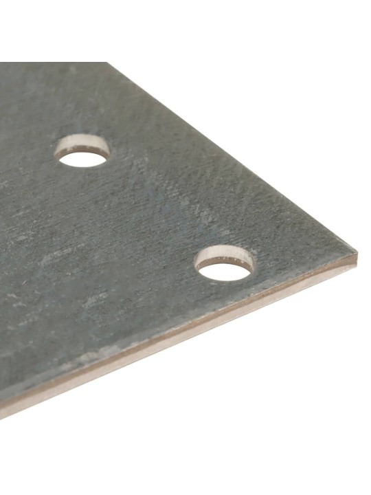 Perforuotos plokštės, 60vnt., 80x40mm, plienas, 2mm