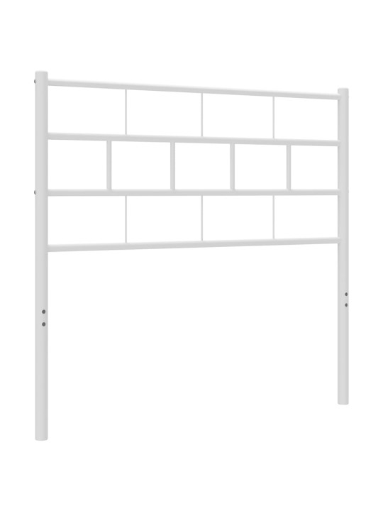 Metalinis galvūgalis, baltos spalvos, 90cm