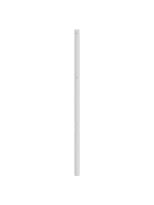 Metalinis galvūgalis, baltos spalvos, 90cm