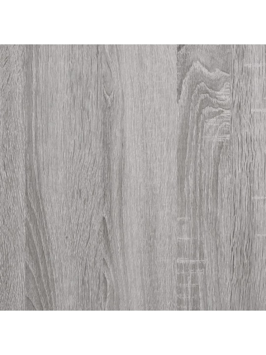 Drabužių kabykla su batų lentynomis, pilka ąžuolo, 100x41x184cm