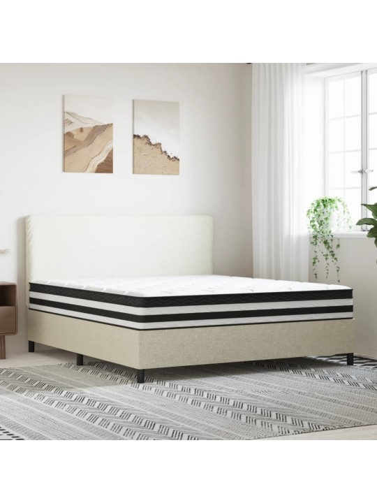 Kišeninių spyruoklių čiužinys, 180x200cm, vidutinio kietumo