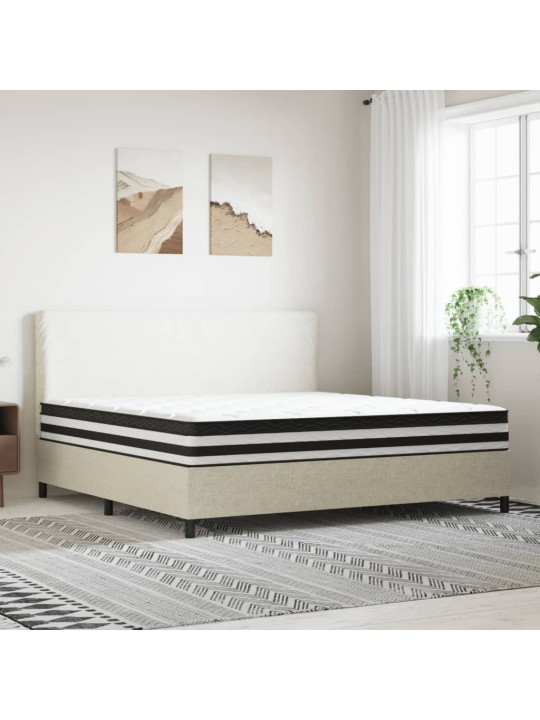 Kišeninių spyruoklių čiužinys, 200x200cm, vidutinio kietumo