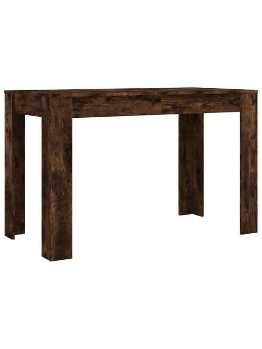 Valgomojo stalas, dūminio ąžuolo, 120x60x76cm, apdirbta mediena