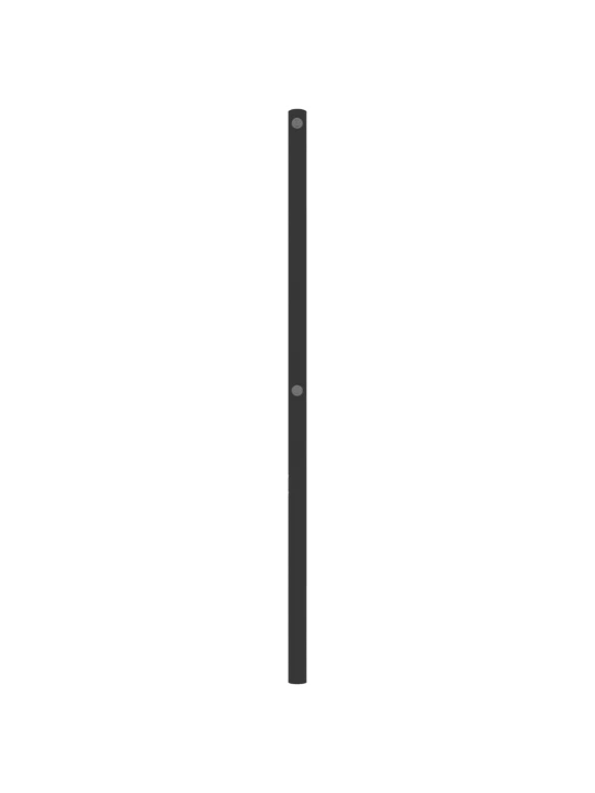 Metalinis galvūgalis, juodos spalvos, 160cm