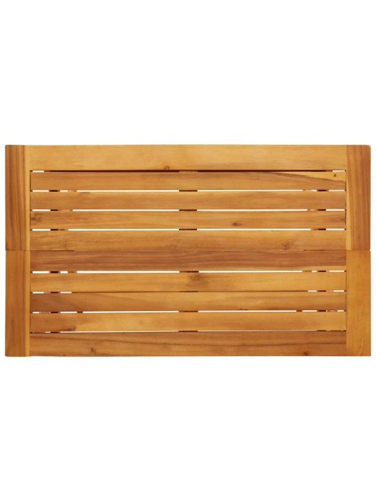 Sulankstomas sodo stalas, 90x52,5x65cm, akacijos masyvas