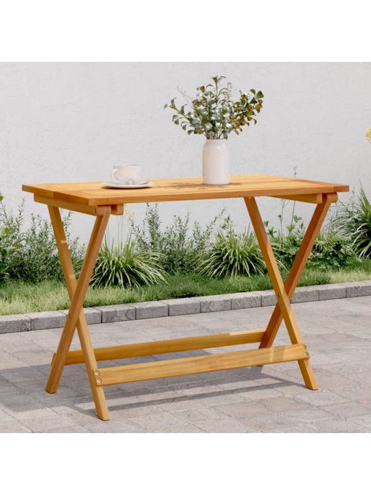 Sulankstomas sodo stalas, 90x52,5x65cm, akacijos masyvas